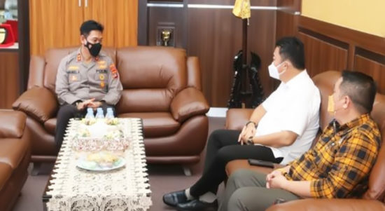 Kapolda Kaltara Terima Kunjungan Ketua DPRD